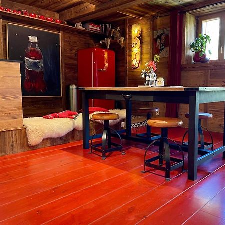 Chalet A Megeve-Vauvray - Grands Appartements , Vue Mont Blanc Demi-Quartier Bagian luar foto