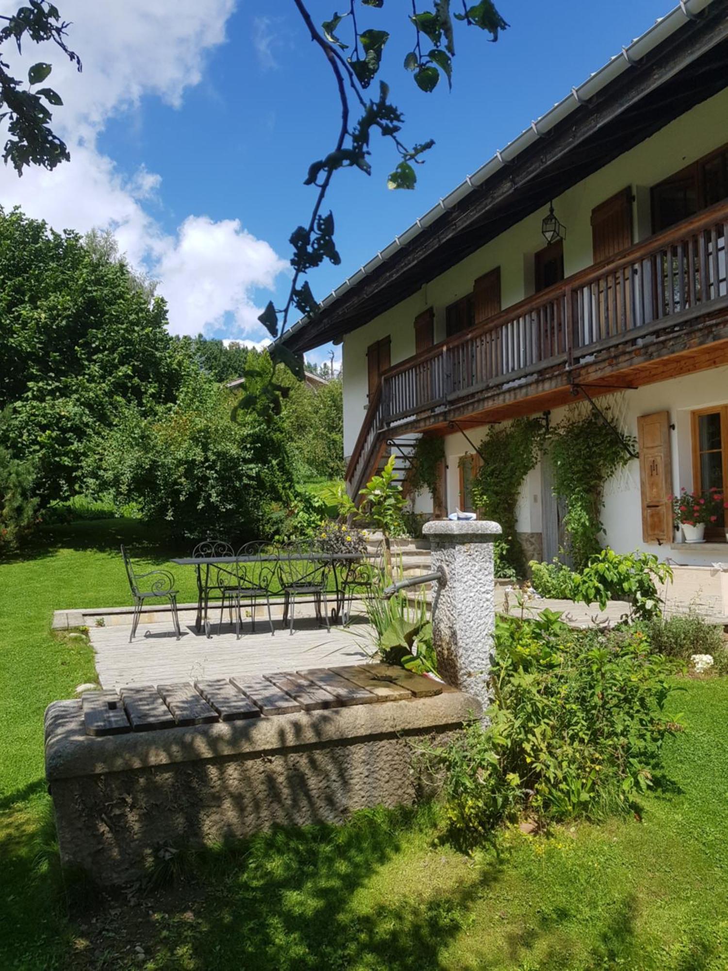 Chalet A Megeve-Vauvray - Grands Appartements , Vue Mont Blanc Demi-Quartier Bagian luar foto